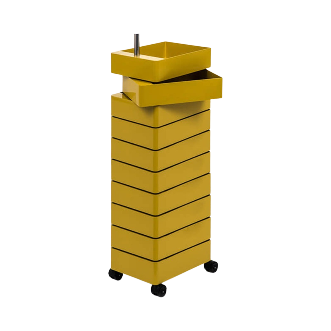 마지스 360° 컨테이너 10 드로워 옐로우(Magis 360° Container 10 Drawer Yellow)