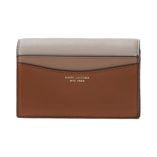 Marc Jacobs The Slim 84 Colorblock Bifold Wallet Cathay Spice Multi