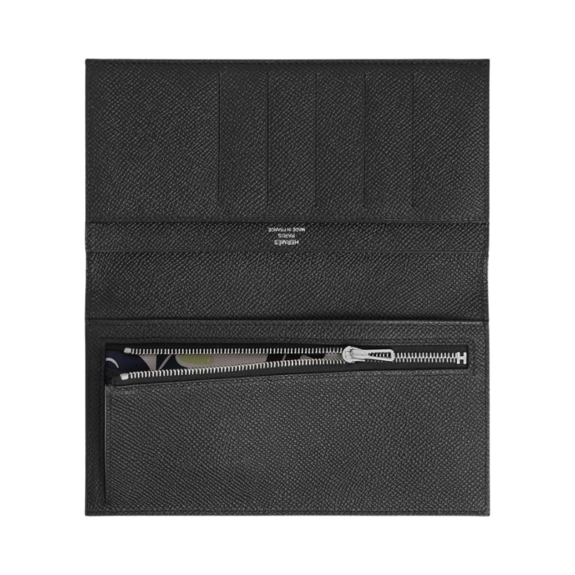 에르메스 시티즌 트윌 장지갑 앱송 & 누아 에크류 베르 앱생트(Hermes Citizen Twill Long Wallet Epsom & Noir Ecru Vert Absinthe) - 2