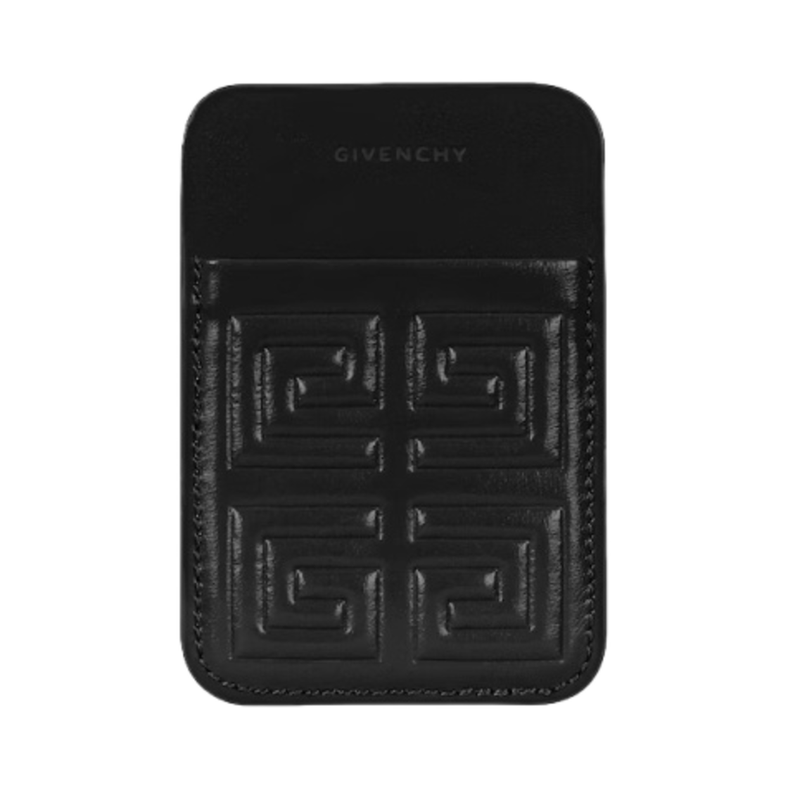 지방시 4G 박스 레더 아이폰 마그네틱 카드 홀더 블랙(Givenchy 4G iPhone Magnetic Card Holder in Box Leather Black) - 1