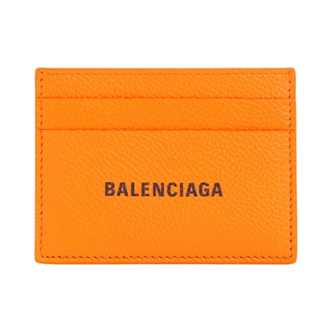 발렌시아가 캐쉬 카드 홀더 오렌지 블랙(Balenciaga Cash Card Holder Orange Black) - 1
