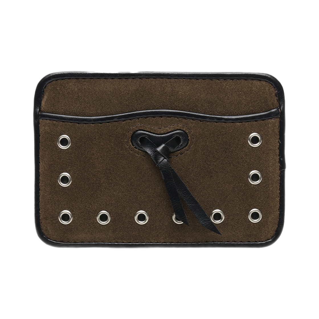 L09D5170914 Le Masque Beans Western Slim Card Wallet Brown