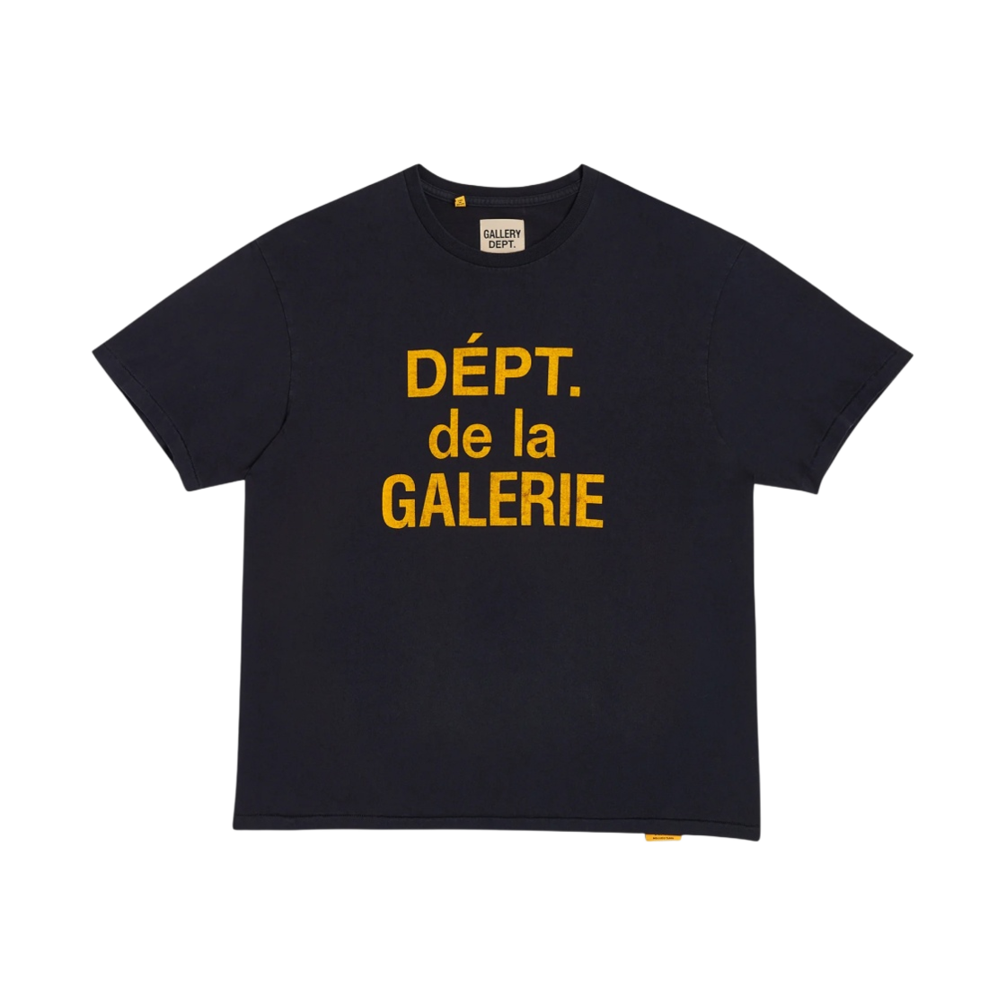 갤러리 디파트먼트 디파트 드 라 갤러리 클래식 티셔츠 블랙(Gallery Dept. Dept De La Galerie Classic T-Shirt Black)