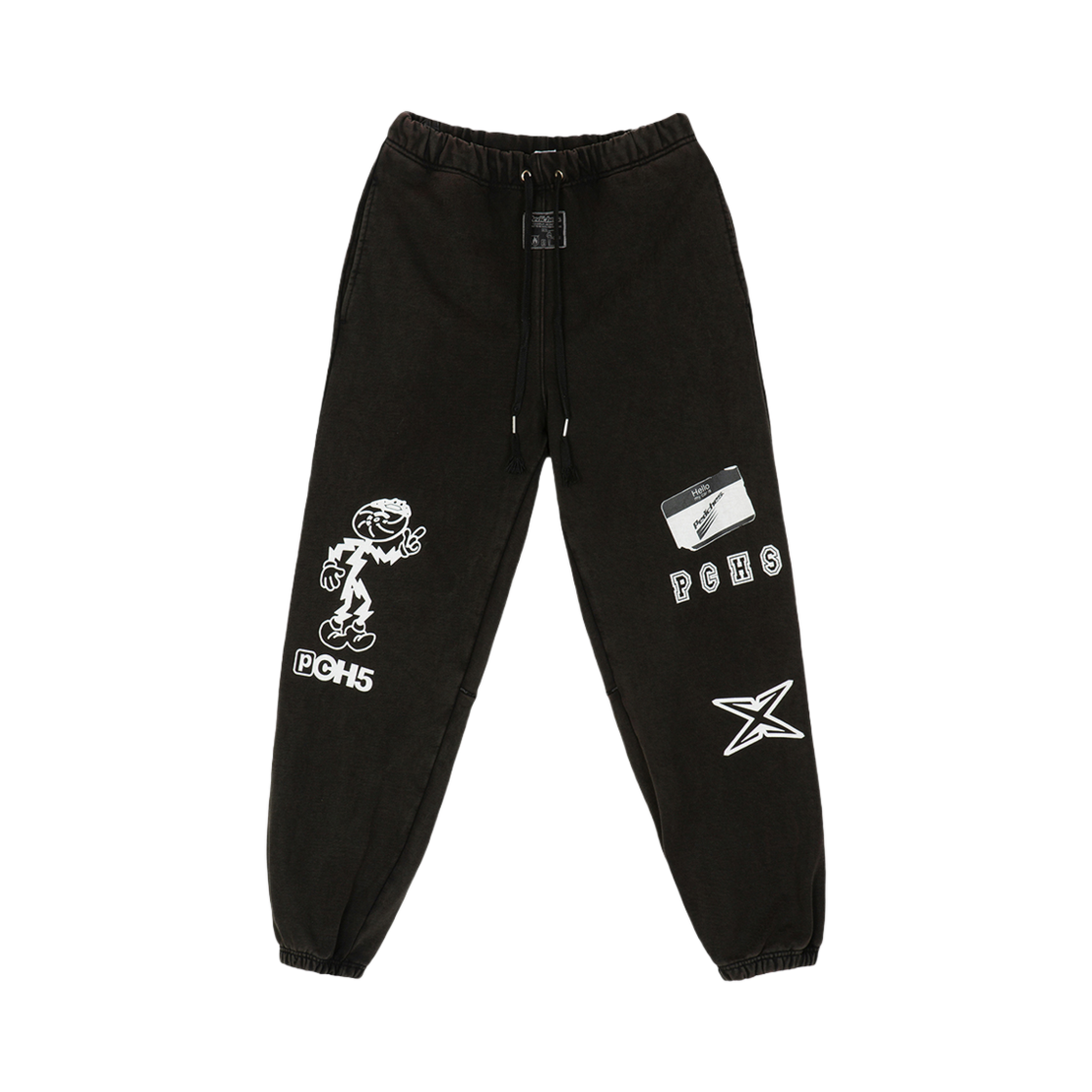 PCS24MXPT005 Peaches Brakeman Sweatpants Black