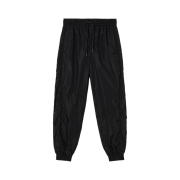Juun.J Nylon Track Jogger Pants Black - 23FW
