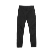 Stone Island 30604 Stretch Broken Twill Garment Dyed Old Effect Cargo Pants Black - 22SS