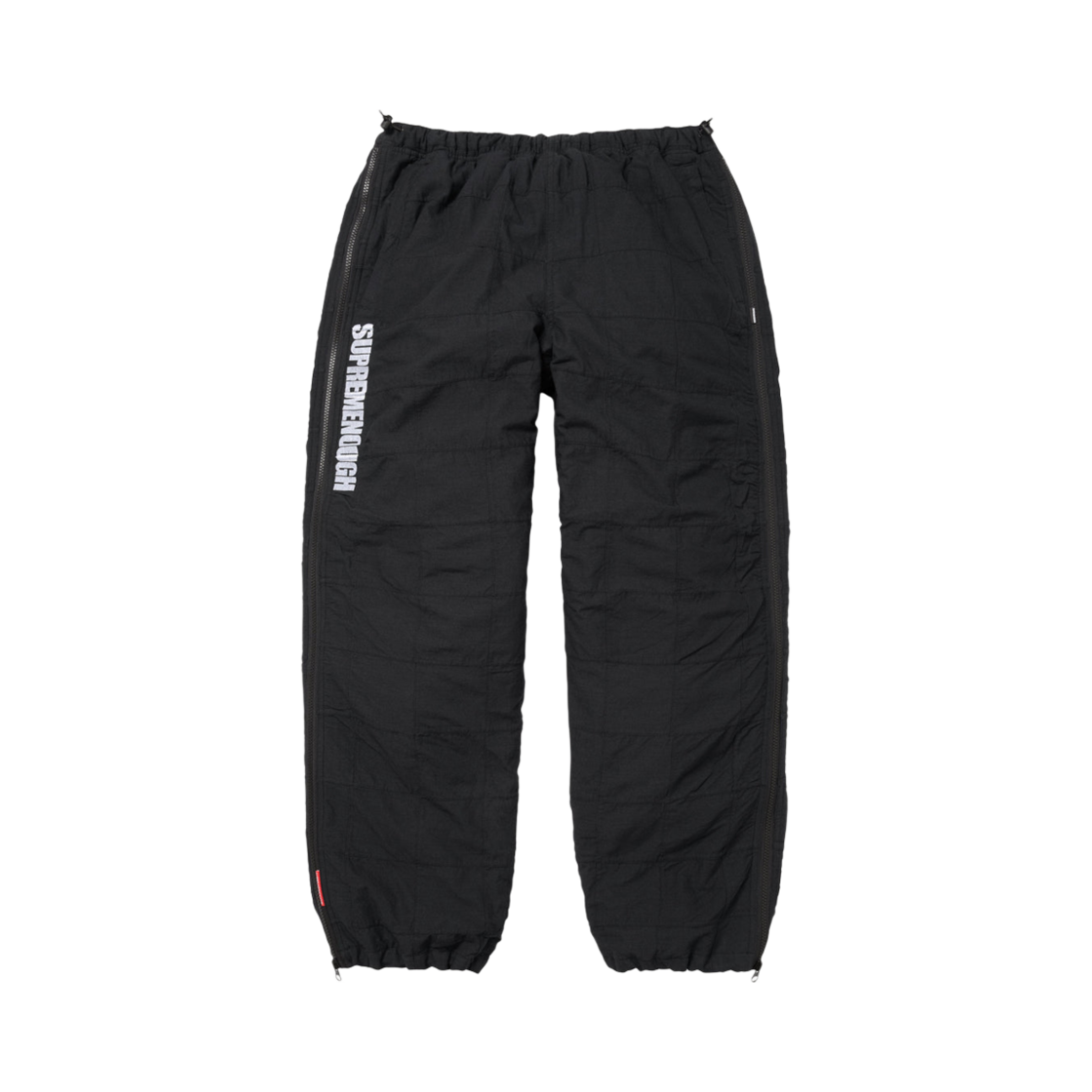 - Supreme x GOODENOUGH Patchwork Madras Full Zip Track Pant Black - 25SS