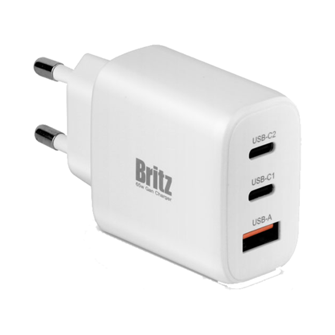 BZ-PD65W Britz BZ-PD65W Gan Usb-AUsb-C Dual Quick Charger