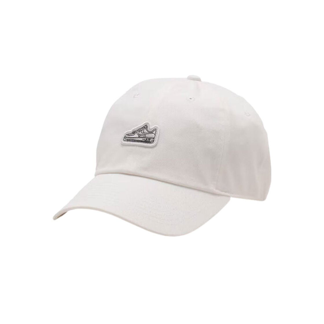 FZ2121-100 Nike Club Unstructured Air Force 1 Patch Cap White