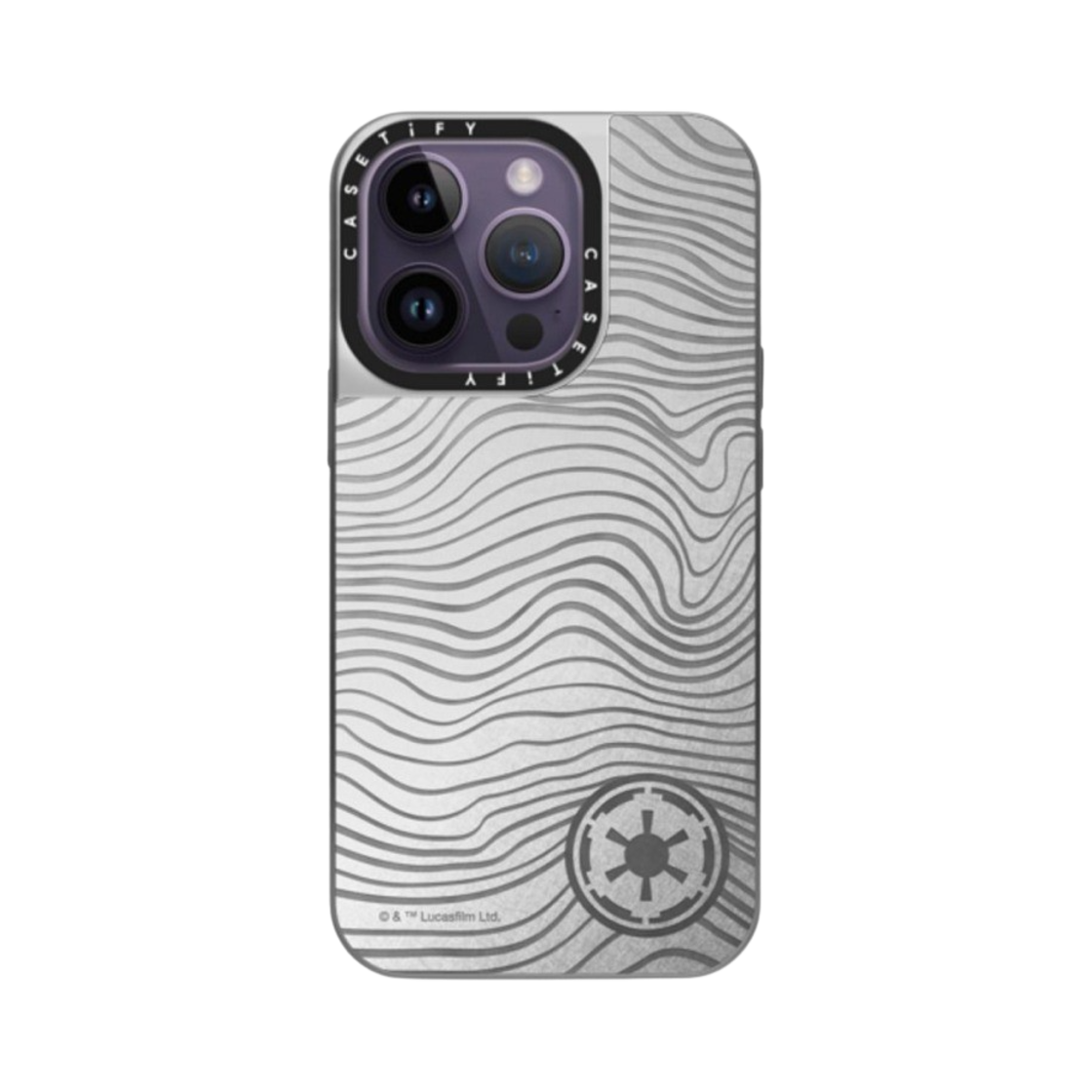케이스티파이 x 더 만달로니안 아이폰 베스카 잉곳 리미티드 에디션 케이스 실버(Casetify x The Mandalorian iPhone Beskar Ingot Limited Edition Case Silver) - 1