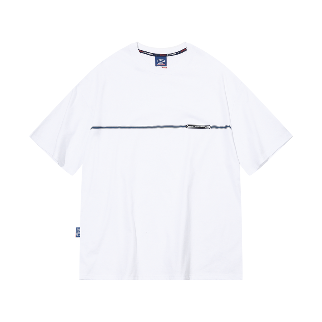 SCBES2HTU03WH SPORT CHAMBER SC Line Symbol T-Shirt White