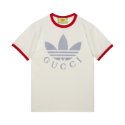 (W) Gucci x Adidas Cotton T-Shirt White