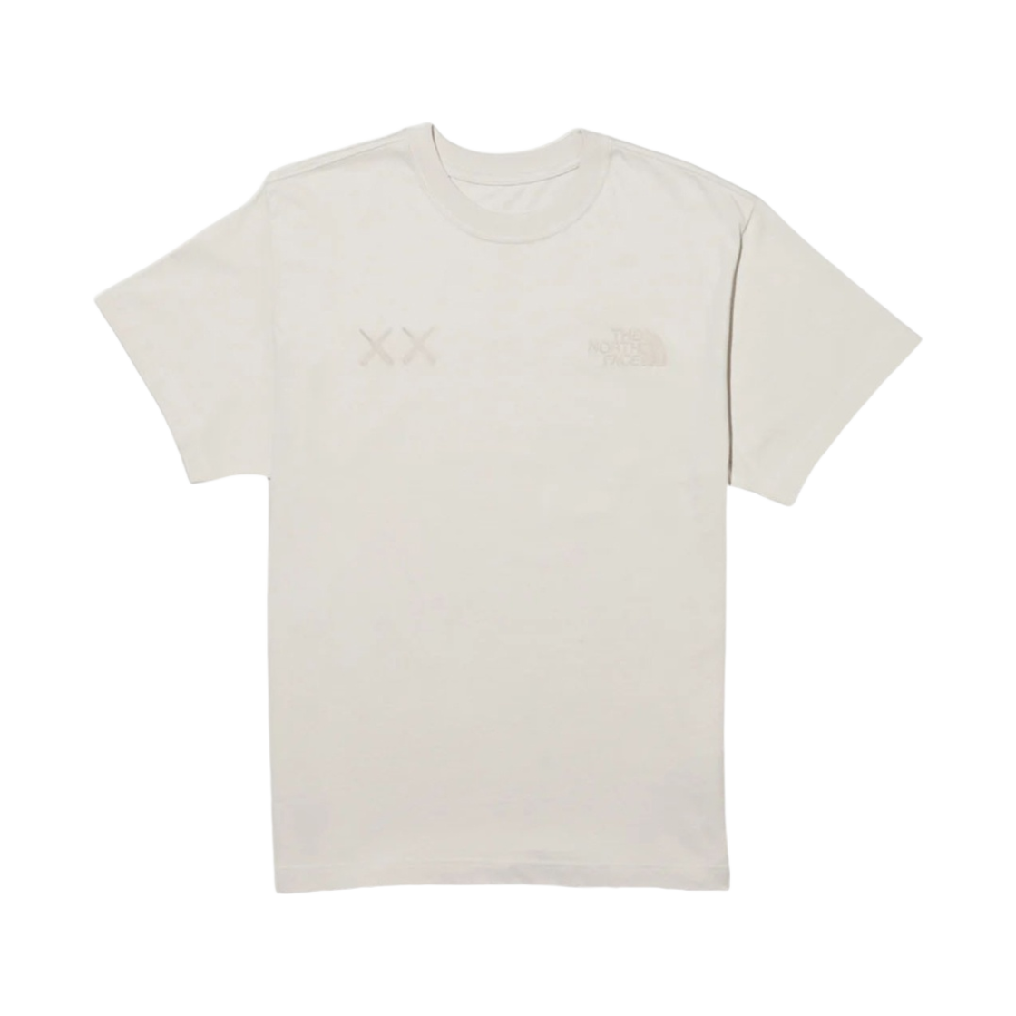 노스페이스 x 카우스 티셔츠 문라이트 아이보리 - 22FW(The North Face x Kaws T-Shirt Moonlight Ivory - 22FW) - 1