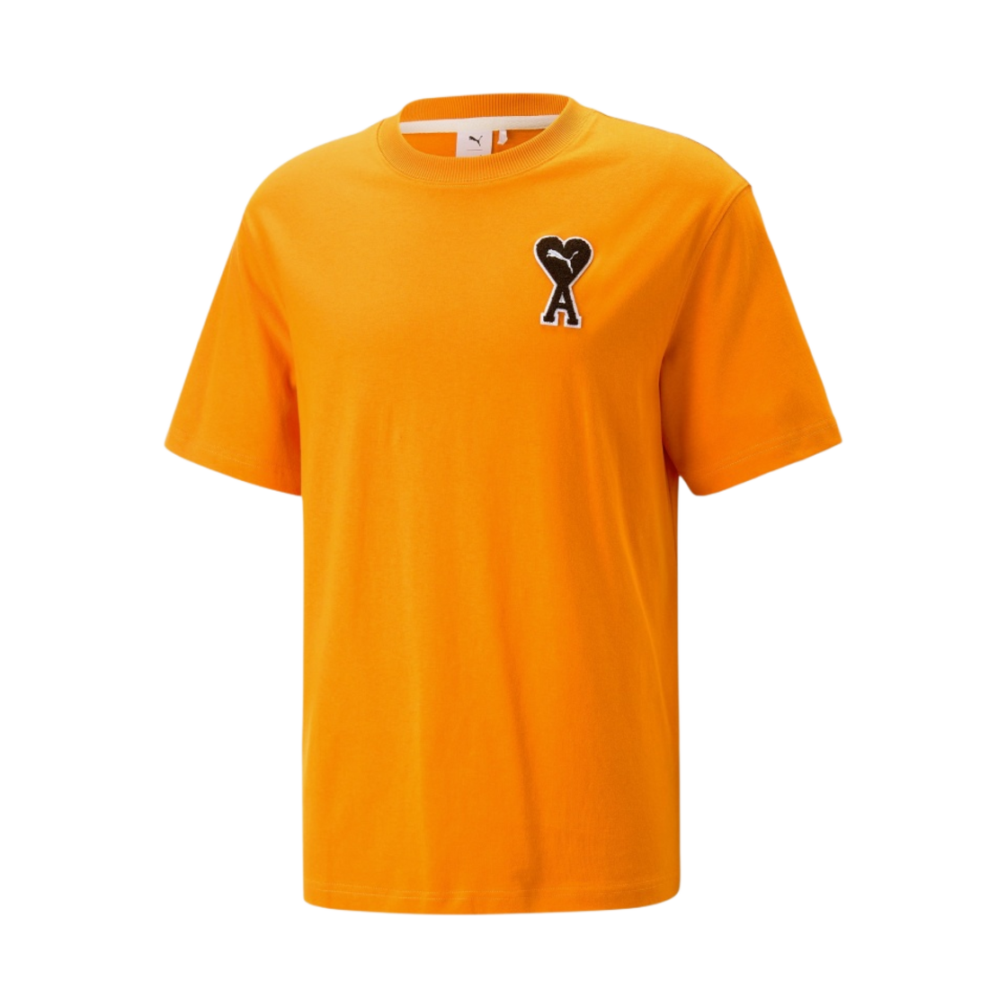 푸마 x 아미 티셔츠 자파 오렌지(Puma x AMI T-Shirt Jaffa Orange) - 1