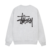 Stussy Basic Stussy Crew Ash Heather