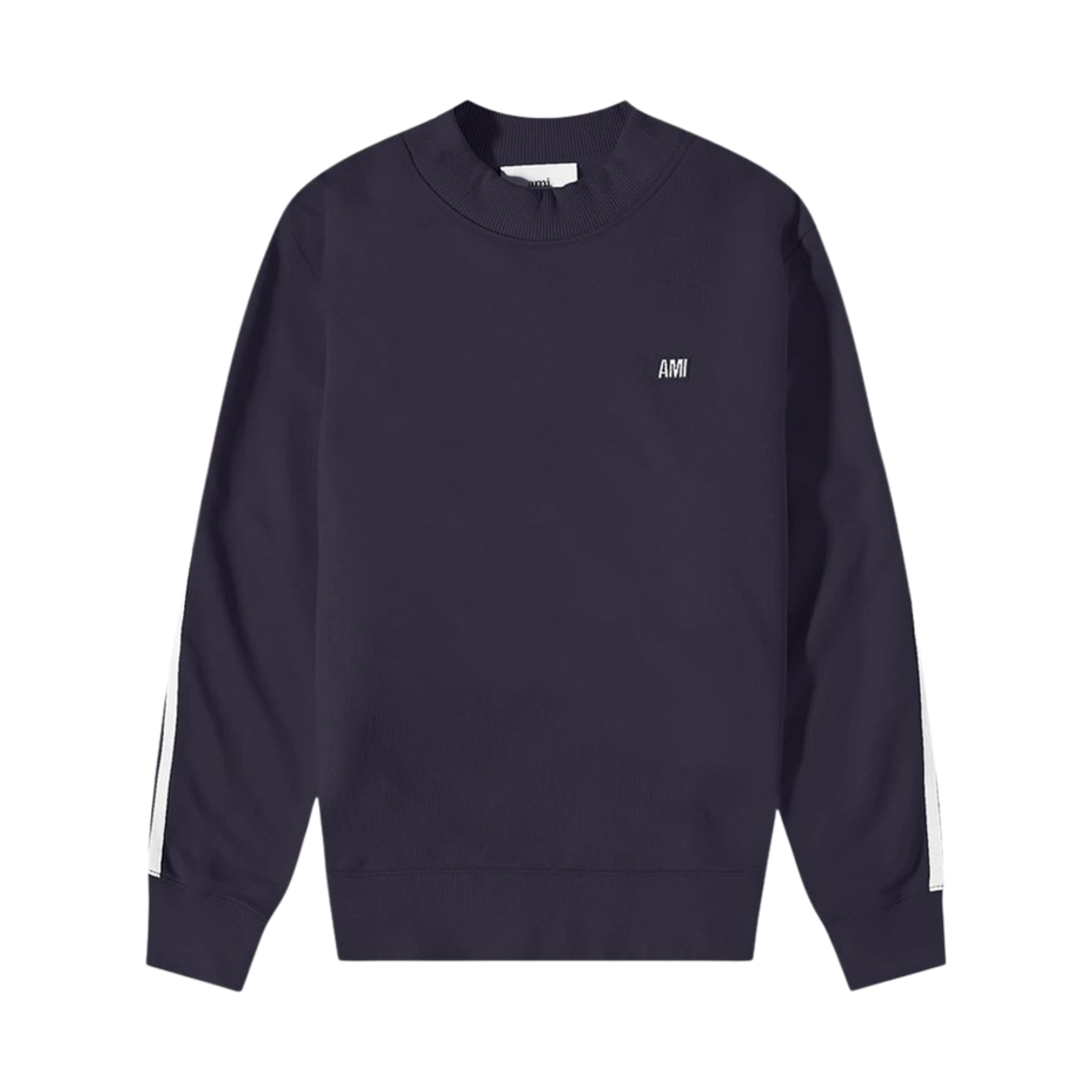 HSW018-JE0005-491 AMI Technical Sweatshirt Nautic Blue