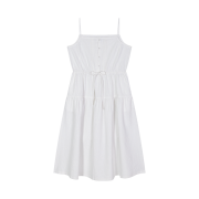 Fritur Poet Linen Dress Ivory_F252OP04