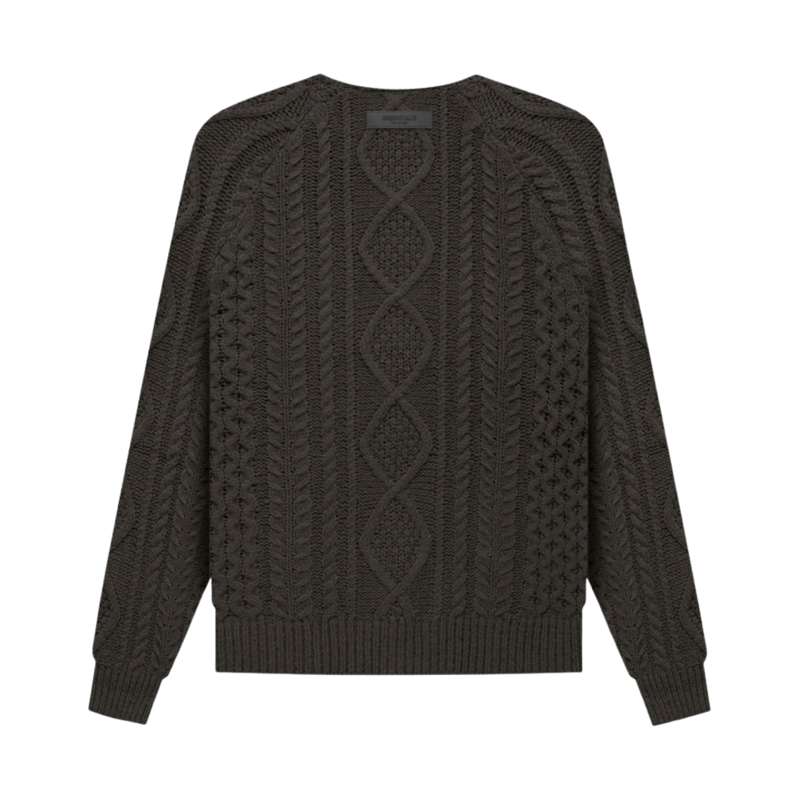 에센셜 케이블 니트 오프 블랙 - 22FW(Essentials Cable Knit Off Black - 22FW) - 2