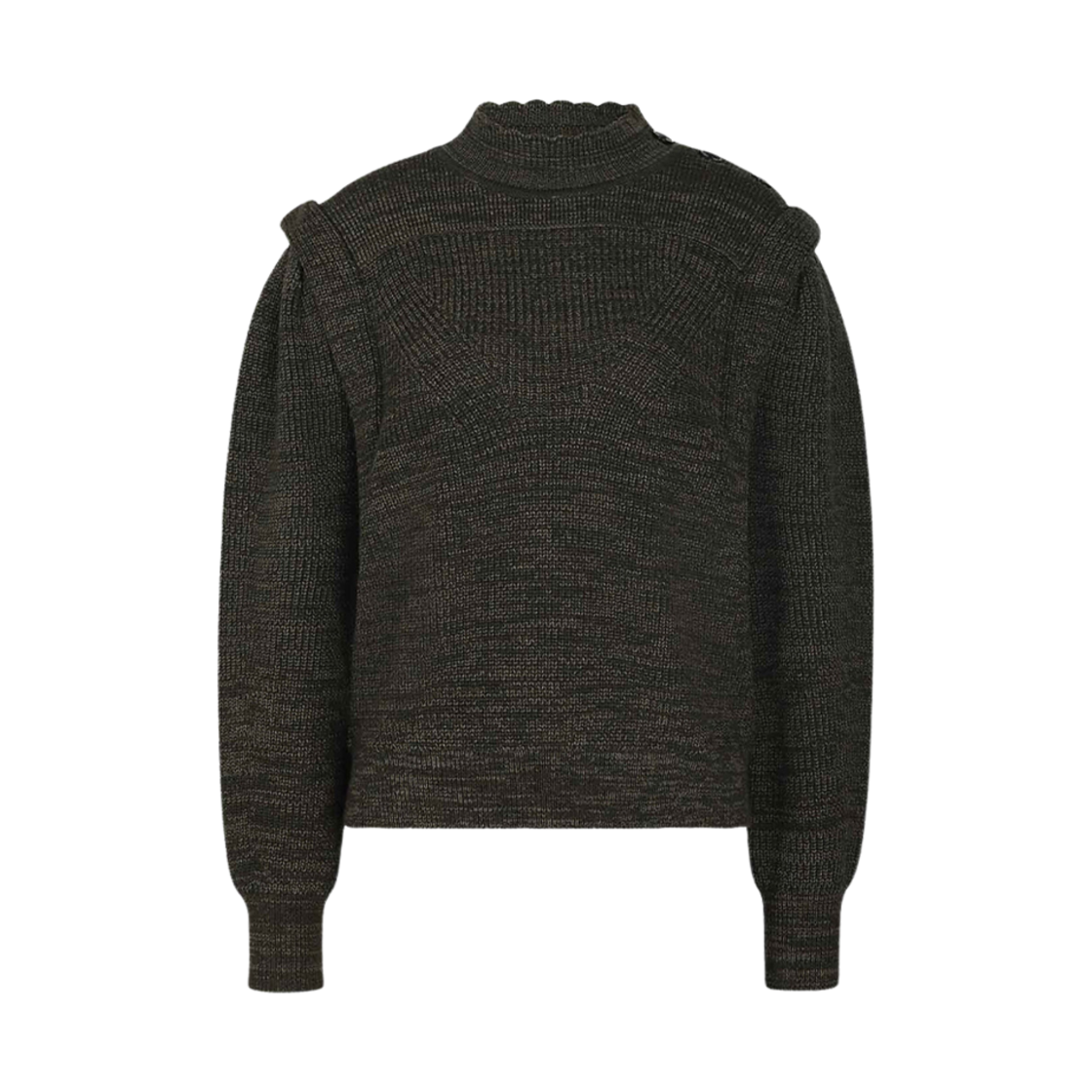 (W) 이자벨 마랑 미리야 크루넥 니티드 점퍼 앤트러사이트 - 22FW((W) Isabel Marant Meerya Crewneck Knitted Jumper Anthracite - 22FW) - 1