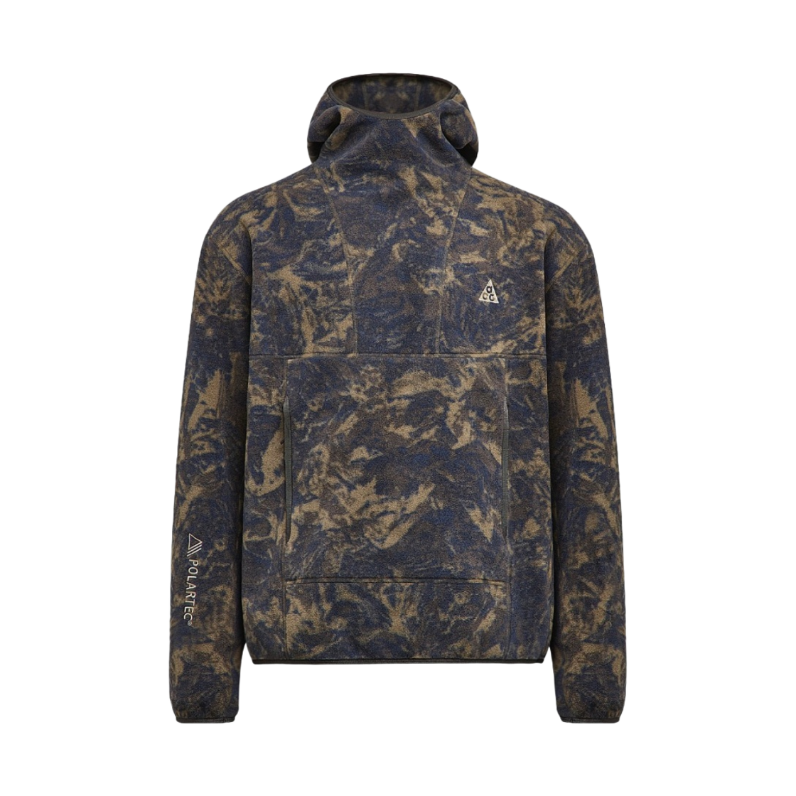 나이키 ACG 써마핏 울프 트리 플리스 올오버 프린트 풀오버 후드 썬더 블루 스모크 그레이 - 아시아(Nike ACG Therma-Fit Wolf Tree Fleece Allover Print Pullover Hoodie Thunder Blue Smoke Grey - Asia) - 1