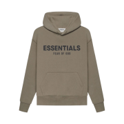 (Kids) Essentials Pull-Over Hoodie Taupe - 21SS