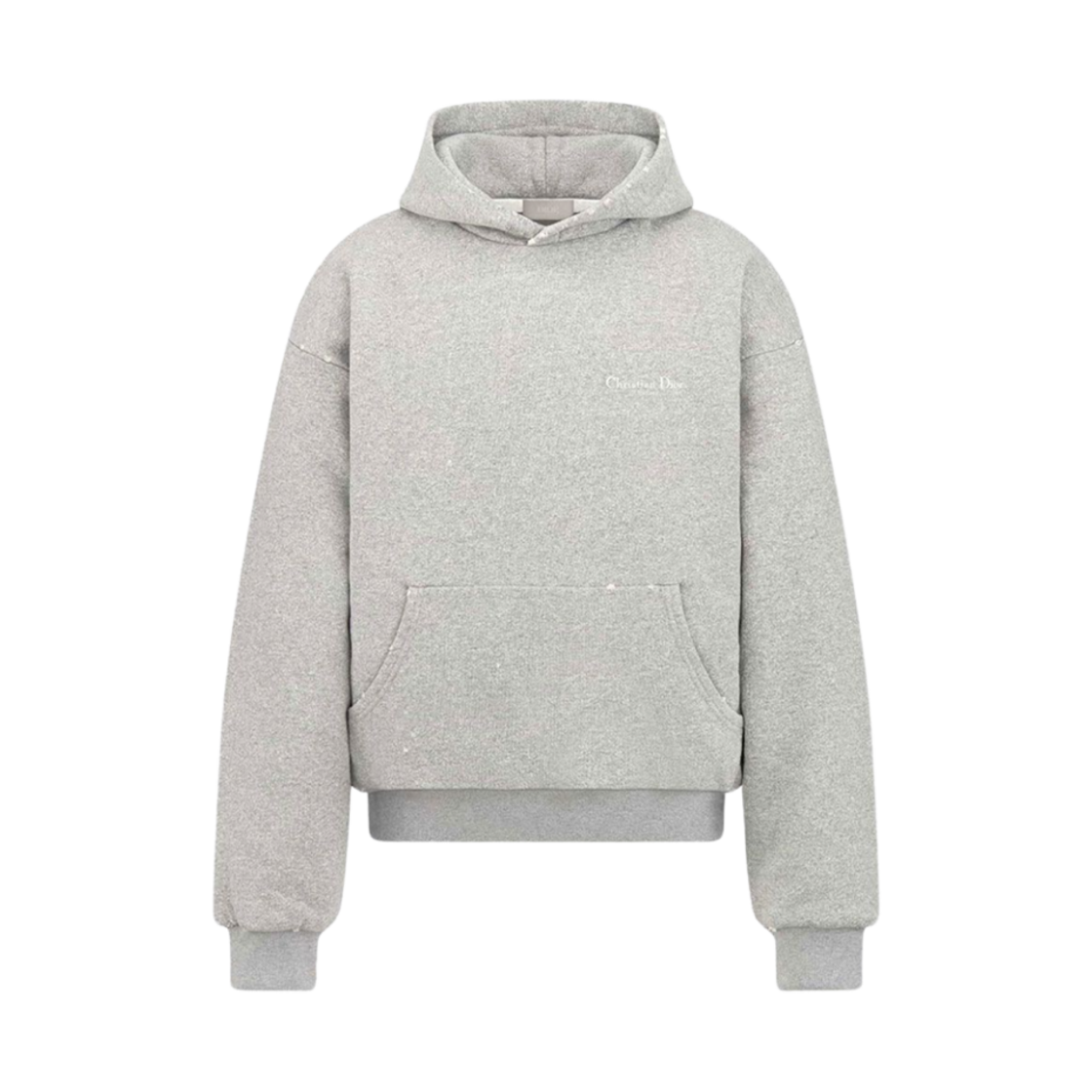 343J691A0878-870 Dior Couture Back Logo Hooded Gray