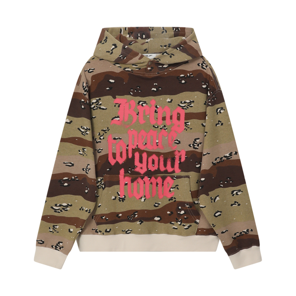 BT24FW-UCAM5 BAUF Peace Home Hoodie US Camo