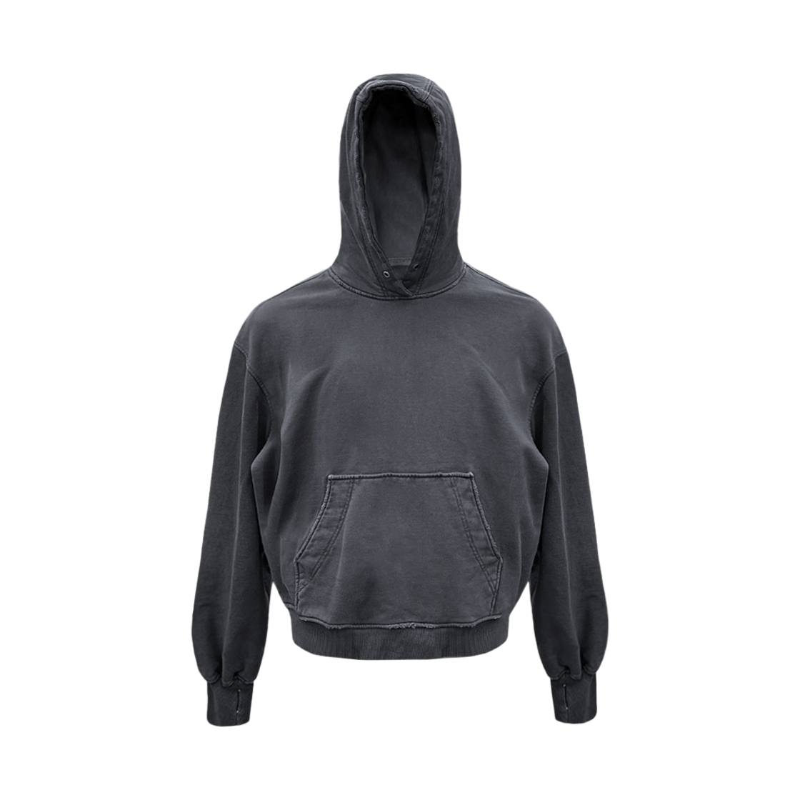 BLR2D08HD03 [KREAM 단독] BLR Vintage Garment Dyeing Hoodie Black