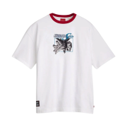 Levi's x Gundam Seed Boxy T-Shirt Starbright White