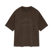 Essentials Heavy Short Sleeve T-Shirt Heather Wood - 24SS