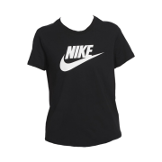 (W) Nike NSW Essential Logo T-Shirt Black - US/EU