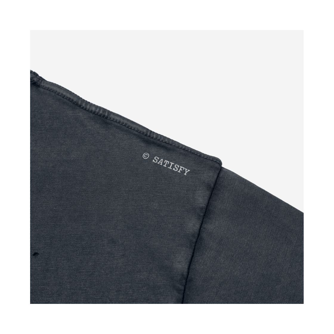 새티스파이 모스테크 티셔츠 스톤 블랙(Satisfy Mothtech T-Shirt Stone Black) - 4