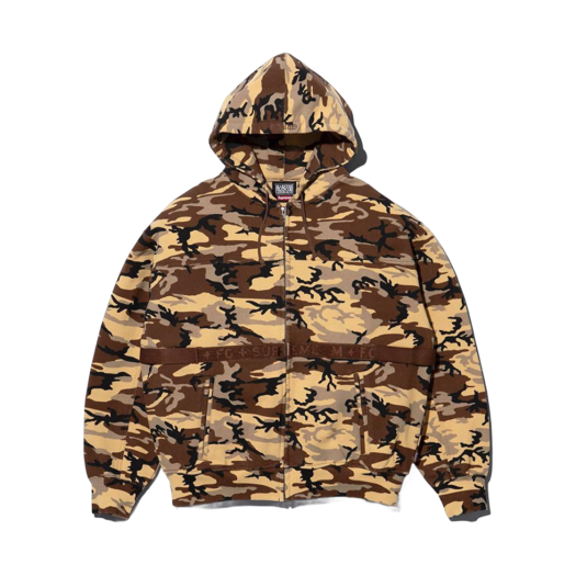 Supreme x Marithe Francois Girbaud Zip Up Hooded Sweatshirt Camo - 25SS