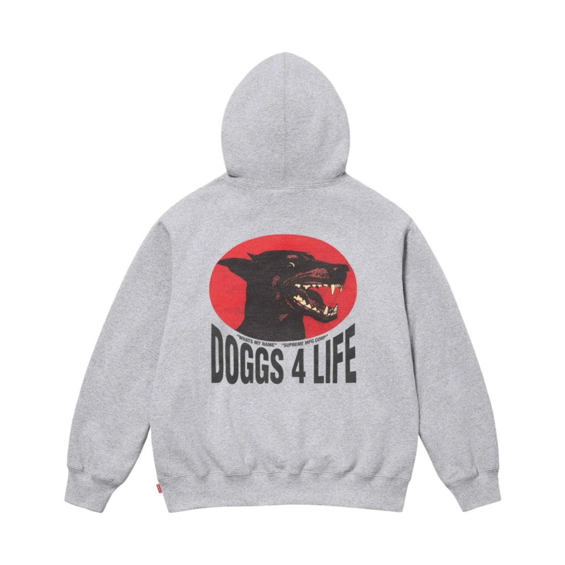 - Supreme Doggs Hooded Sweatshirt Heather Grey - 24SS
