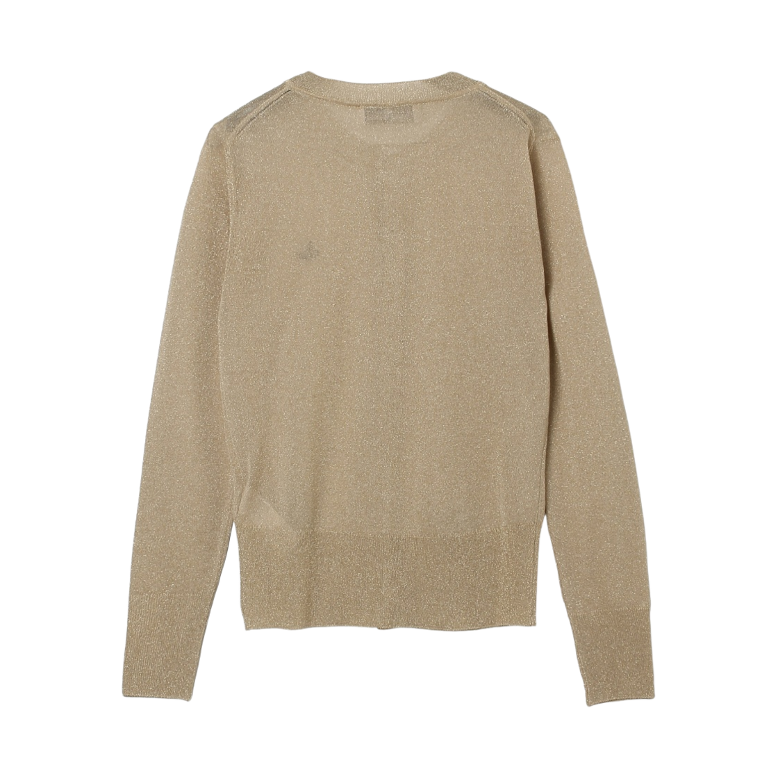(W) 비비안 웨스트우드 베아 루렉스 가디건 골드 - 22SS((W) Vivienne Westwood Bea Lurex Cardigan Gold - 22SS) - 2