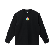 New Era x Murakami Takashi Flower Long Sleeve T-Shirt Black