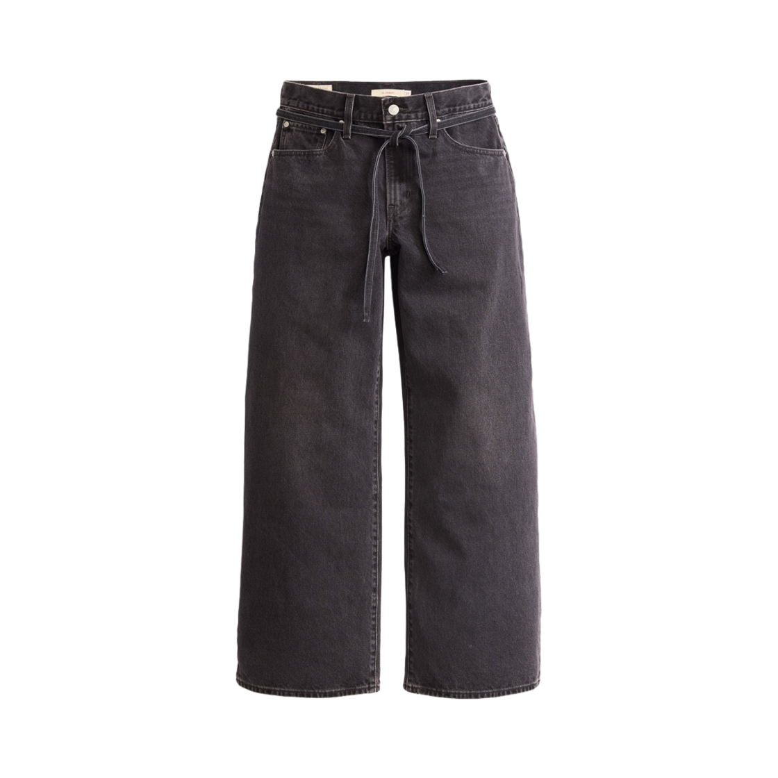 리바이스 우먼 XL 스트레이트 진 블랙