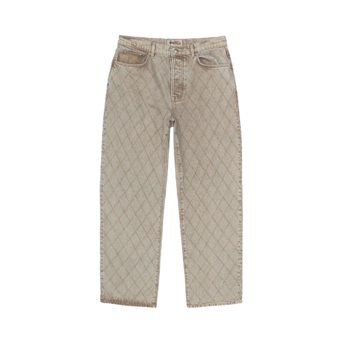 116635 Stussy Quilted Denim Big OL' Jean Vintage Wash