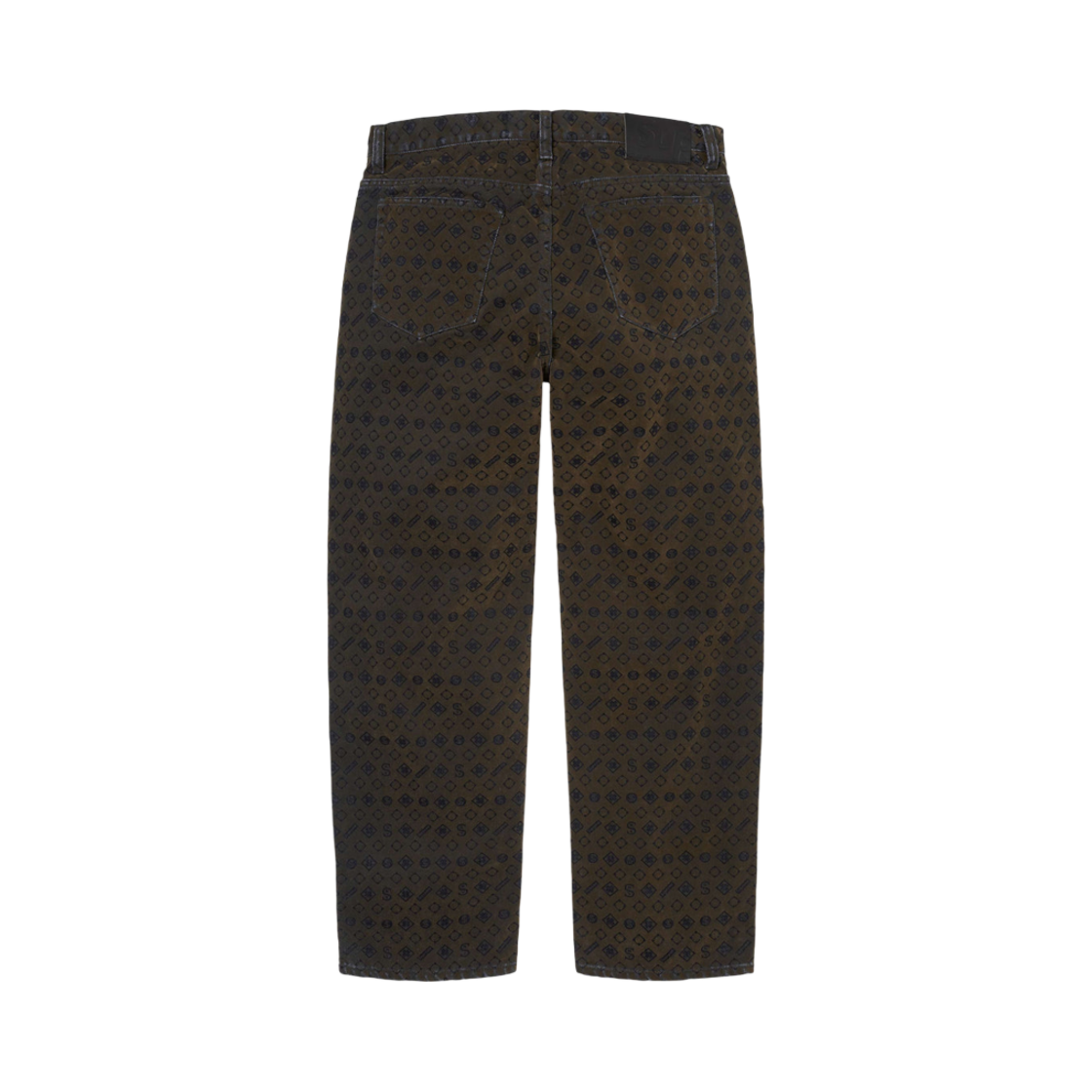 슈프림 플록 루즈 핏 진 블랙 - 24FW(Supreme Flocked Loose Fit Jean Black - 24FW) - 2