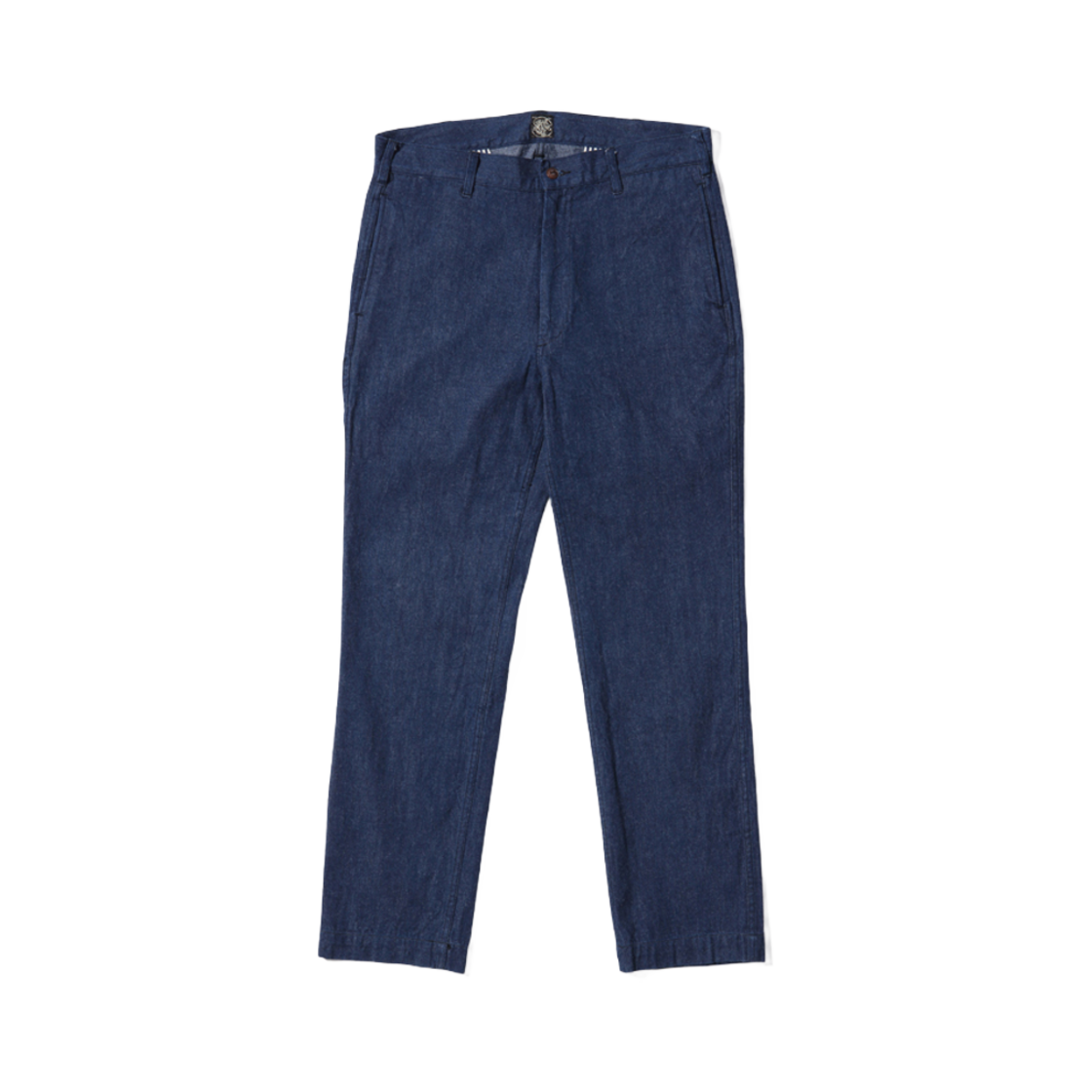 SC42201 Sugar Cane Fiction Romance 9.5 oz. Blue Denim Trousers One Wash