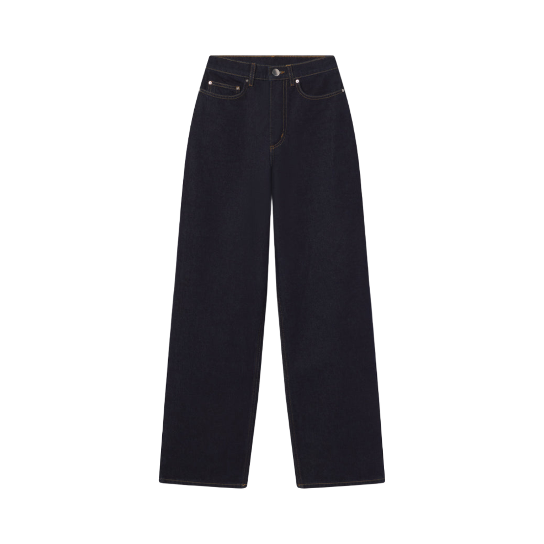 (W) 카이 x 나타샤 징코 클래식 하이 라이즈 데님 다크 워시