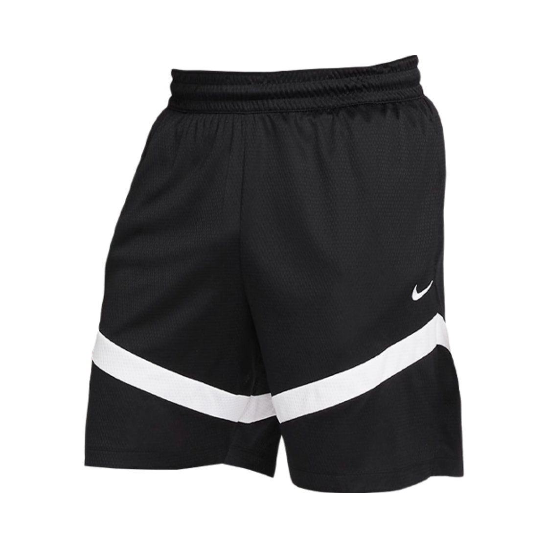 DV9525-010 Nike Dri-Fit Icon 8 Inch Basketball Shorts Black White - Asia