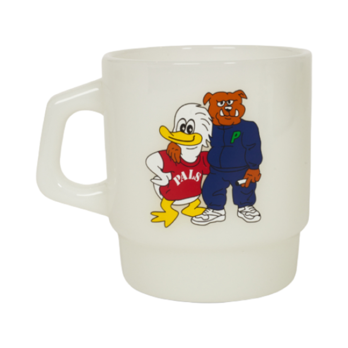 팔라스 팔 스택에이블 머그 화이트 - 24FW(Palace Pals Stackable Mug White - 24FW)