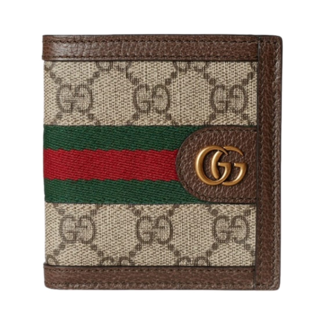 구찌 오피디아 GG 반지갑 베이지 에보니 슈프림(Gucci Ophidia GG Wallet Beige Ebony Supreme) - 1