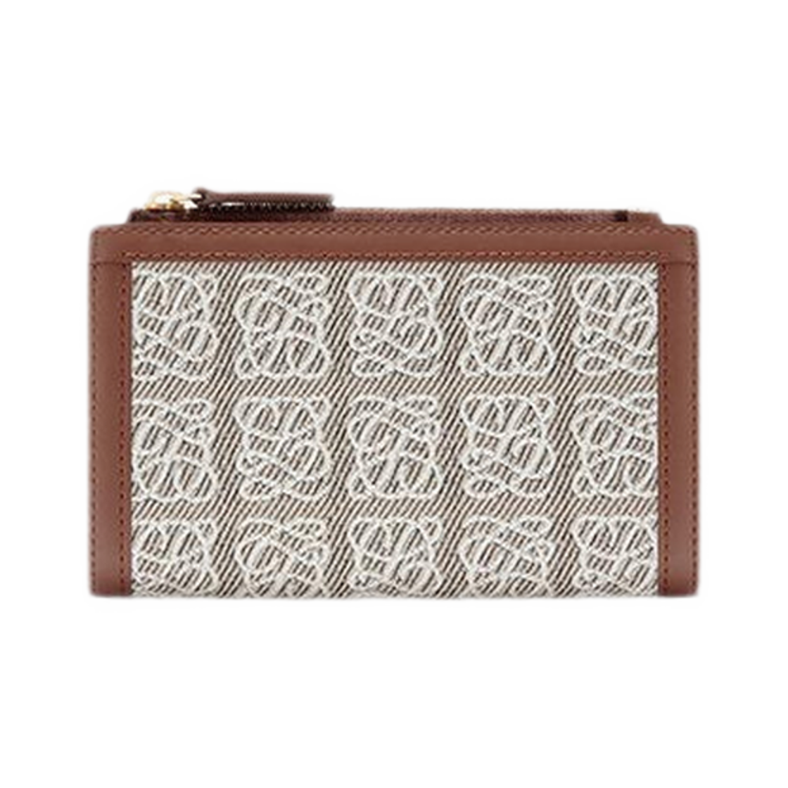 LVSR1MG02FF3TA0301 Louis Quatorze Sillon Bi-Fold Medium Zip Wallet Tan