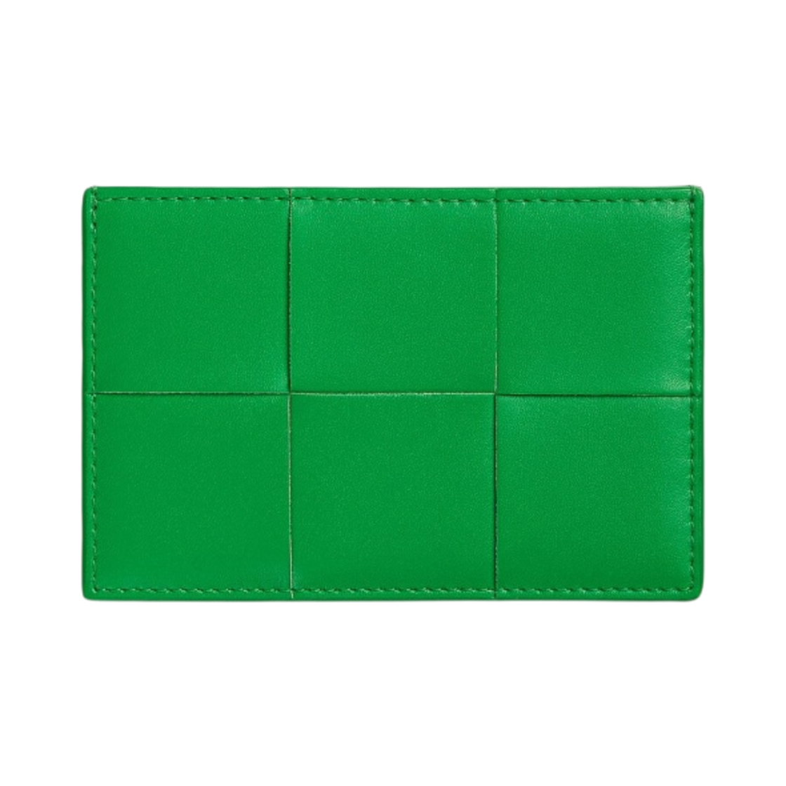 649597VBWD33724/748052VBWD33724 Bottega Veneta Credit Card Case Calfskin Parakeet - 대표 이미지 #1