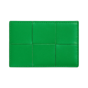 Bottega Veneta Credit Card Case Calfskin Parakeet