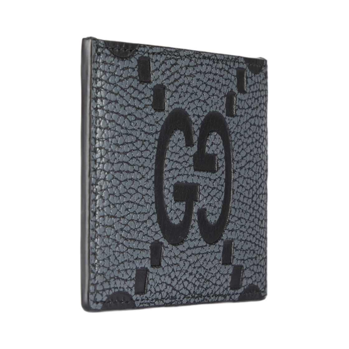구찌 맥시 GG 카드 케이스 다크 그레이 블랙(Gucci Maxi GG Card Case Dark Gray Black) - 2