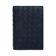 Bottega Veneta Flap Card Case Navy