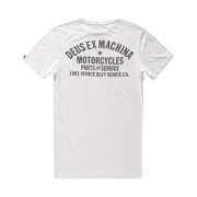 Deus Ex Machina Venice Address T-Shirt White